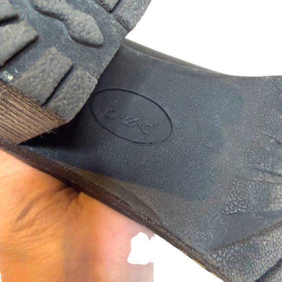 Black Pebble Leather Slip On Shoe Booties - Picture 14 of 16